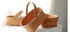 Cesta tejida de almacenamiento de virutas de madera suministros para el hogar almacenamiento cesta para verduras y frutas cesta de picnic cesta tejida de comercio exterior