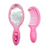 Accesorios para Muñecas 6 Puntos Altura 30cm Peine para Muñecas Cuidado del Cabello Estilismo Accesorios para Casa de Muñecas Peine Espejo
