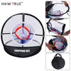 Red de Práctica de Putting para Pelotas de Golf Red de Objetivo Multifuncional Red de Putting Plegable Set de Red de Tres Anillos Felpa Otro