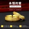 Popular Lujo Accesible y Joyería Esmaltada de Acero de Titanio de Gama Alta para Mujeres, Anillo de Joyería para Mano de Nicho que No se Desvanece