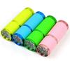 Mini linterna pequeña de 9 LED con luz morada, iluminación de identificación, secado rápido, para decoración de uñas, luminosa, antideslizante, de goma, portátil, impermeable.