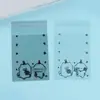 Estilo Ins Desenho Animado Fofo Saco de Embalagem Impresso em OPP Saco Autoadesivo para Argila e Saco para Argila Capaz Saco Transparente Autovedante