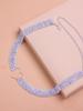 Moda Transfronteriza Europea y Americana Explosiva Amor Accesorios para el Cuello Collar de Moda Sencillo con Corazón de Pedrería para Mujer