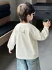 Camiseta de Manga Larga de Otoño para Niños 2026 Nueva Elegante Ropa de Otoño para Niños Pequeños Prenda Superior Capa Base Infantil Moderna