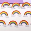 Novos Patches de Bordado com Adesivo Hot Melt Arco-Íris do Fabricante, Patches Sem Costura para Decoração de Roupas e Chapéus, Patches Premium DIY