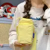 Bolsa para Botella de Agua Aislada de Conejo Jiaoni Bolsa Portátil para Taza de Agua de Deportes al Aire Libre Bolso Cruzado Todo en Uno de Color Sólido para Hombres y Mujeres Mujer