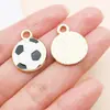 30 Estilos Mixtos de Trofeo de Fútbol de la Copa del Mundo con Goteo de Aceite, Estadio, Camiseta, Colgantes de Aleación, Pendientes DIY, Pulsera, Accesorios de Joyería