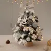 Set de Árbol de Navidad de Venta Caliente Transfronteriza Diseño de Escena Navideña Escritorio de Oficina DIY Accesorios Adornos