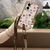 Adecuado para Funda de Teléfono Móvil Huawei Colgante para el Cuello Versión Q Tendencia Digital Silicona Pareja Simple Diagonal Correa Colgante Lindo Estilo Nuevo