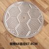 Precio especial rejilla para vaporizar rejilla de acero inoxidable engrosada wok sartén de hierro cajón para vaporizar cesta para vaporizar vaporización 24-68cm especificaciones completas
