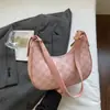 Bolso de Hombro y Axila para Mujer Casual 2025 Invierno Nueva Moda Tendencia Estampado Retro Simple Elegante