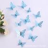 Comercio Exterior Estéreo Colorido Corte Láser Mariposa Parche Decoración del Hogar Pegatina de Pared Pastel Regalo Pegatina Decorativa de Pared