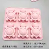 Molde de Silicona de Tortuga Pequeña de 6 Piezas, Molde para Gelatina de Horneado Casero, Molde para Pudín de Tortuga Grande