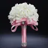 XF09 ramo de novia al por mayor boda espuma simulación ramo flores de boda fabricantes en stock suministro transfronterizo