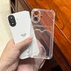 Capa de Celular com Porta-Cartões Adequada para iPhone 18, 17E, Apple 14 Pro Max, Transparente 16 Porta-Cartões Capa Macia