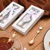 Regalo Promocional de Boda Día de San Valentín Regalo de Bautizo de Bebé Cuchara de Café de Conejo, Conejo Doméstico Año del Conejo Postre