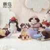 Paquete de Pegatinas para Mascotas Yiniao Serie Compañero Peludo 15 Hojas de Materiales con Temática de Animales de Peluche para Diario Personalizado Collage