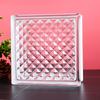 Tijolo de vidro super branco tijolo de cristal quadrado transparente parede divisória de banheiro tijolo de cristal de rede tijolo colorido parede de vidro