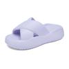 Pantuflas de Suela Gruesa Que Se Sienten Como Mierda, Pantuflas Simples de Verano para Interior del Hogar Antideslizantes, Pantuflas para Exterior para Mujer de Suela Suave para Baño