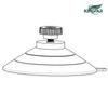Amazon oferta caliente 60mm acero inoxidable tuerca de tornillo ventosa con M4M5M6M8M10 ventosa de plástico pvc transparente