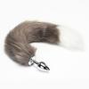 Tapón Anal de Cola de Zorro Sexy para Mujeres, Juguetes Sm para la Zona Trasera, Metal Orgásmico Usable para Hombres y Mujeres, Sexy para Parejas