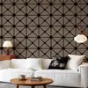 Papel de Parede Adesivo Autoadesivo PVC com Textura de Madeira para Sala de Estar, Quarto, Reforma de Hotel, Adesivos de Parede Decorativos à Prova d'Água