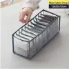 Caixa Organizadora de Roupas Íntimas Transfronteiriça, Estilo Gaveta, Uso Doméstico, Organizador de Compartimentos para Estudantes, Caixa Organizadora de Sutiãs e Meias