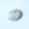 Piedra Caliente de Compresa Caliente de Piedra Cruda de Cristal Natural Transfronteriza, Fluorita de Piedra Semipreciosa, Piedra de Jabón Ovalada, Masaje de Belleza para Spa