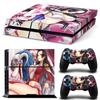 Pegatinas de PS4 PS4 Dibujos animados Pegatinas de dibujos animados esmeriladas sin pegamento una generación de una pieza