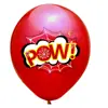Globos Temáticos de Superhéroes Transfronterizos de 12 Pulgadas 2.8g Globos de Dibujos Animados Cumpleaños de Niños Fiesta de Cine y Televisión Globos de Látex