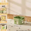Caixa Organizadora Multifuncional para Mesa Cesta de Armazenamento de Lanches e Brinquedos Armário Sala de Estar Casa Fofa Desenho Animado Caixa de Armazenamento para Diversos