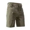 Pantalones cortos de trabajo estilo europeo y americano para correr, duraderos, de secado rápido, transpirables, adecuados para entrenamiento de fitness, pesca y senderismo