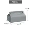 Caja de Pañuelos Transfronteriza Estilo Ins Sala de Estar Instrumento Hogar Nórdico Mesa de Café Dormitorio Coche Escritorio Caja de Pañuelos de Cuero