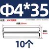 Acero Inoxidable 304 Cilíndrico Pasador de Posicionamiento Pasador Fijo Eje Pasador Sólido 1M2M3M4M568