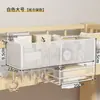 Organizador de Almacenamiento de Mesita de Noche, Estante de Mesita de Noche, Cesta Colgante para Ropa en Casa, Cesta Colgante para el Pie de la Cama para Dormitorio de Estudiantes, Litera Superior