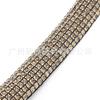 Novo Estilo Rede de Strass 3mm6 Strass de Drenagem Tira Semi-Circular com Acessórios para Roupas DIY Superfície de Sapato Acessórios para Mala Vestido