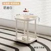 Mesa Auxiliar para Sofá, Mesa de Café Móvil, Mini Mesa para Balcón de Dormitorio, Estante de Almacenamiento junto a la Cama, Pequeño Minimalista Moderno al por Mayor