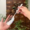 Cuchara de servir con mango de acero inoxidable 304, alto valor estético, cuchara de servir de mango largo para restaurantes y comedores, cuchara de sopa engrosada para uso doméstico