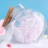Tubo Plegable de Estrella, Botella de Deseos de Estrella Luminosa, Popote de Origami, Estrella de Cinco Puntas Hecha a Mano para Niños, Estrella de la Suerte, Tubo Suave Plegable de Plástico