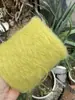 Lã Mohair Longa de Espessura Média, cerca de 40% Lã, Macia e Não Pica, Linha para Casacos, Suéteres, Lenços e Xales