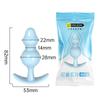 Amor secreto maza de cristal para hombre extendida gruesa esencia de bloqueo juego divertido con cañón de acero con púas tamaño adulto juguetes sexuales