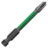 Destornillador de once caracteres de acero de tungsteno con cabeza especial para electricistas, taladro eléctrico con imán fuerte, cabezal de corte extendido antideslizante, herramienta adecuada