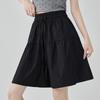 Pantalones Cortos Yamamoto de Seda de Hielo para Mujer 2026 Nuevo Verano Delgados Casuales Sueltos Pierna Ancha Cinco Puntos Deportivos Pantalones de Falda Media