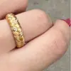 Anillo de Paz de Espiga de Trigo Tejida de Plata de Ley S925 de la Edad Media Anillo de Diseño de Nicho de Lujo Ligero Italiano cepillado