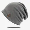 Gorro de Punto Cálido para Mujer Otoño e Invierno Todo Fósforo Color Sólido Cortavientos Protección para los Oídos Marca de Tendencia para Exteriores Gorro de Lana Baotou Frío para Hombre