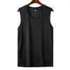 Chaleco de Malla Grande de Seda Helada de Verano para Hombre Deportivo de Secado Rápido Chaleco de Baloncesto Transpirable de Talla Grande Camiseta Interior Chaleco de Hombro Ancho
