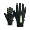 Guantes Calientes para Hombres y Mujeres, Deportes al Aire Libre de Otoño e Invierno, Ciclismo, Conducir, Cortavientos, Impermeables, Antideslizantes, Pantalla Táctil, Guantes con Logo Personalizado