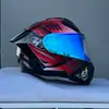 Casco Abierto de Motocicleta Ff Casco de Motocicleta de Media Temporada con Doble Lente Casco Integral de Motocicleta para Hombre y Mujer Vehículo Eléctrico