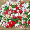 Promoção de baixo preço de fábrica desenho animado Natal floco de neve bola colorida árvore chapéu estrela de cinco pontas amor flor estilo bagunça