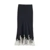 Z Estilo Europeo Transfronterizo 2026 Nueva Moda Top de Encaje con Efecto Plisado para Mujer 8741806 Falda 8741807